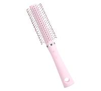 VINTORKY Brosse Ronde Coiffante pour Sèche Cheveux Volumisante et Lissante Mini Pratique pour Coiffage et Boucles