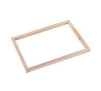 VINTORKY Cadre en Bois Massif 40x50 pour Toile Peinture Huile DIY | 1 Set, Bavures, Installation Facile, Surface Lisse, Support D’exposition pour Projets Créatifs