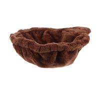 VINTORKY Cat Hammock Bed Plush Round Fleece for Trees with Steel Ring Durable Support for Kittens Indoor Rest and Play