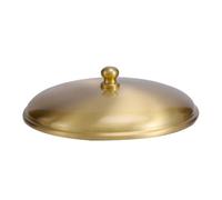 VINTORKY Cendrier Laiton Compact Couvercle sans Fumée pour Usage Intérieur et Voyage Pratique