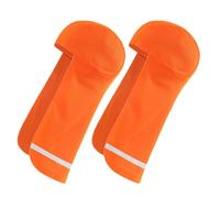 VINTORKY Chapeau Rafraîchissant Réfléchissant Orange pour Cyclisme Doublure Anti-Transpiration, 2 Pièces, Accessoires pour Casques de Chantier, pour Fête Plein Air