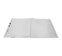 VINTORKY Classeur de Partitions Musicales A4 80 Pages avec Pochettes, Design Portable Léger en Abs Blanc, Finition Mate Élégante pour Rangement et Performance Musicale