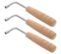 VINTORKY accordage pour Harpe Lyre 3 Pièces avec Poignée en Bois et Design Intérieur à 4 Coins pour Réglage Précis Lors de Répétitions et Concerts