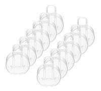VINTORKY Coffret 12 Pcs Boîte à Présents de Valise Ronde en Ps, Décorative et Multifonctionnelle, pour Fêtes à Thème et Rangement Délicat