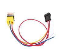 VINTORKY Connecteur de Klaxon 12v pour Voiture et Camion, Faisceau de Câblage Robuste en Plastique, Compatible Pompe à Air et Avertisseur Sonore