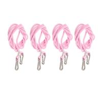 VINTORKY Cordon Antidérapant en Nylon pour Moufles Garçon et Filles Hiver, Lot de 4 Pièces Design Ergonomique pour Fixer Les Moufles et Écharpes