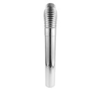 VINTORKY Coude de Cheminée en Acier Inoxydable pour Poêle de Tente, Rallonge de Conduit Facile à Installer, Accessoires Polyvalents pour Chauffage Extérieur en Camping