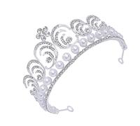 VINTORKY Couronne De Mariage Pour Mariée Coiffe Baroque Élégante Accessoire Robe Fête Décorative Unique