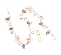 VINTORKY Couronne De Rose Pour Mariage Bandeau Floral Pour Mariée Accessoire De Cheveux Avec Vignes Et Pour Et Photos