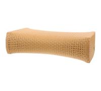 VINTORKY Coussin pour Sauna en Plastique Khaki Tissé Simulé, Oreiller Respirant pour Soulager Le Bas du Dos et Soutenir la Nuque, pour Salle de Sauna et Personnes Âgées
