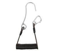VINTORKY Crochet de récif pour plongée sous-Marine : Crochet dérivant Simple en Acier Inoxydable avec Ressort, dragonne rétractable et mousquetons - Accessoire de sécurité sous-Marine