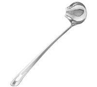 VINTORKY Cuillère à Sauce Unique En Acier Inoxydable, Petite Taille, Manche Allongé, Vaisselle Cuisine Pour Décoration De Sauces, Pour Usage Domestique