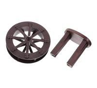 VINTORKY Décor de Roue de Fontaine en Plastique pour Jardin et Maison Effet Décoratif Unique, pour Décoration DIY et Artisanat Miniature