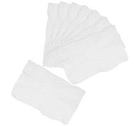 VINTORKY Disques de Coton Démaquillants Blancs Épais Motif Perlé pour Soins Quotidiens du Visage, Coton Doux sans Résidu Huileux, Lot de 8 Pièces pour Usage Cosmétique