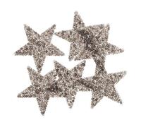 VINTORKY Écussons Thermocollants D'étoile Strass, 6pcs pour Textiles et Cuir, Décorations Brillantes sans Couture pour Tenues de Fête et Bricolage