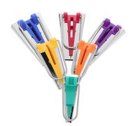 VINTORKY Ensemble de 6 Fabricants de Biais en Fer et Plastique pour Couture, Outils de Matelassage Précis et Résultats Visuellement Attrayants, pour Bordures de Vêtements et Quilting