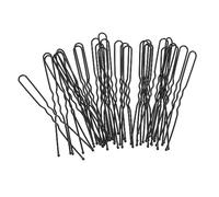 VINTORKY Épingle à Cheveux En u 50pcs Noire Accessoires Pour Cheveux Fourchette à Chignon Pour Femmes Pour Mariage Accessoires De Coiffure Pour Filles