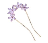 VINTORKY Épingle Cheveux Strass Mariage Pour Mariée Épingle à Cheveux Forme De u Pour Femmes Et Adolescentes