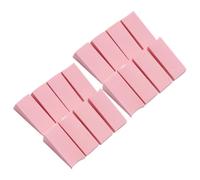 VINTORKY Éponge à Ongles Dégradé Mini Bloc Multifacette pour Nail Art Éponge Cosmétique Rose pour Manucure Couleur Fade
