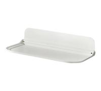 VINTORKY Étagère Murale Pliable en PP Blanc avec Structure Résistante pour Cuisine et Chambre, Tablette de Rangement pour Serviettes et Accessoires, Style Moderne