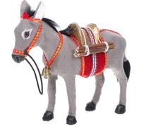VINTORKY Figurine Donkey Miniature Réaliste Plastique pour Éducation Et Décoration Modèle Âne Simulé pour Gâteau Jouet Et Activités Pédagogiques Milieu Préscolaire
