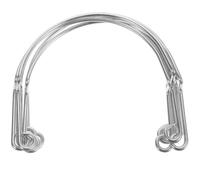 VINTORKY Fixateur Poches Billard Métal 6 Pièces Support Filet pour Table Pool Accessoires de Billard Convient Usage Domestique