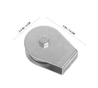 VINTORKY Flagpole Pulley Stainless Steel Swivel Hanging Wheel Durable Weather Resistant Quiet Operation Easy Installation for Outdoor Flagpoles