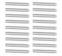 VINTORKY Goupilles Cylindriques Faciles à Installer en Acier Inoxydable Argenté Lot de 30 Supports D'étagères Finition sans Rayures , pour Meubles et Armoires