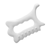 VINTORKY Grattoir de Massage en Résine Blanc Outil de Grattage Compact pour Visage et Corps Masseur Musculaire Résistant à L'Usure Accessoires Cou Massage Manuel à Domicile Planche