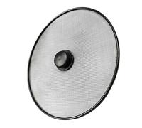 VINTORKY Grille Anti-éclaboussures D'huile pour Poêle À Frire Couvercle De Poêle À Frire Anti-éclaboussures De Graisse en Acier Inoxydable 25 Cm