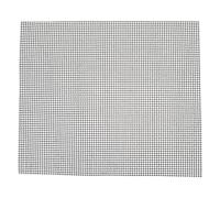 VINTORKY Grille de barbecue Grille de barbecue en maille réutilisable en fibre de verre noir antiadhésive pour grill extérieur et four