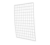 VINTORKY Grille Murale Bureau en Fer Blanc pour Décoration Murale et Rangement Supplémentaire, Panneau Mural Pratique et Créatif pour Chambres et Salons
