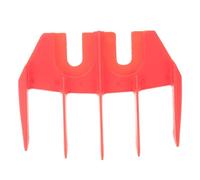 VINTORKY guide de tonte pour chèvre guide du rasoir de protection accessoire de rasage peigne de positionnement plastique rouge pour clipping et amélioration de la précision en élevage