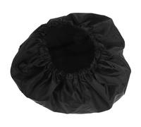 VINTORKY Housse de Pluie Étanche pour Casque de Vélo en Tissu Noir, Facile à Installer, Protection Pratique du Cyclisme en Extérieur et Moto