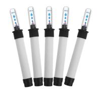 VINTORKY Indicateur de Niveau d'eau pour Pots de Fleurs, Lot de 5 Dispositifs Démontables, Jauge D'arrosage des Plantes Alerte de Manque d'eau, Humidimètre du Sol pour Jardinage Intérieur