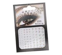 VINTORKY joyaux du corps Autocollants de mode Halloween autocollants de corps cheveux etiquette autocollante pierres précieuses pour les yeux visage strass la face accessoires cristal gemme