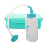 VINTORKY Kit de Nettoyage des Oreilles Bouteille D'irrigation en Silicone Nettoyage Doux et Complet, Vie Quotidienne Salon