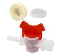 VINTORKY Kit De Robinet pour Abreuvoir De Lapin avec Gasket Et Filtre Remplacement De Valve De Distribution Eau Connecteur pour Systèmes Eau De Rongeurs