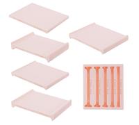VINTORKY Kit d'Outils de Sculpture Rouleau à Pâtisserie en Argile de 5 CM et Accessoires pour Modelage de Poterie en Extérieur