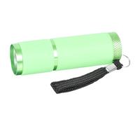 VINTORKY Lampe Torche UV LED Portable Verte 9 LED pour Manucure, Mini Lampe de Séchage Ongles, Détecteur de Devises, Outil Compact pour Soin Ongles et Identification Professionnelle