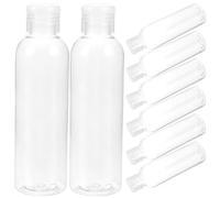 VINTORKY Lot De 10 Flacons De Voyage Rechargeables Pour Shampoing Et Après-shampoing En Plastique Anti-fuite