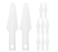 VINTORKY Lot de 10 raclettes de Rechange pour seaux à Franges - Brosse de Nettoyage pour balais à Franges humides, essoreuse Automatique, tête Plate, Accessoire de pulvérisation