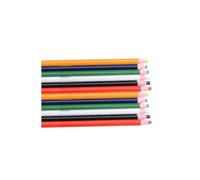 VINTORKY Lot de 12 Crayons Gras à Multicolores pour Tailleur, Marqueurs Effaçables pour Vêtements, Bois et Cuir, sans Taille, Adaptés la Couture Travail Artisanal Couleur Aléatoire
