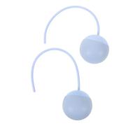 VINTORKY Lot de 2 Balles de Rechange Bleues pour Corde à Sauter sans Fil, Balle Lestée D’intérieur, Accessoires de Sport et Équipement de Fitness pour Entraînement