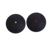 VINTORKY Lot de 2 Balles de Squash en Caoutchouc Élastique pour Entraînement, Optimisation du Rebond, Conformes de Compétition, Usage Intérieur et Extérieur, pour Joueurs Débutants et