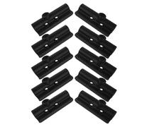 VINTORKY Lot de 2 coques de fixation en plastique pour pieds de fauteuil roulant - Accessoire de protection pour cadre de fauteuil roulant - Pièces de rechange pour cache-trous de vis