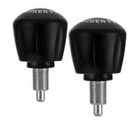 VINTORKY Lot de 2 goupilles de Verrouillage pour vélo d'appartement, avec Ressort, pour siège, Banc de Musculation et vélo d'appartement. Filetage : 25