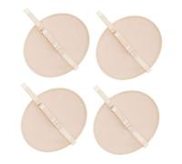 VINTORKY Lot de 2 paires de coussinets de transpiration lavables pour la transpiration des aisselles Réutilisables Absorbant la transpiration Pour hommes et femmes