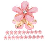 VINTORKY Lot de 20 Mini Pinces à Cheveux Décoratives Antidérapantes pour Cheveux Fins Accessoires Élégants Usage Petites Pinces à Griffe