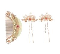 VINTORKY Lot De 3 Accessoires Pour Cheveux Chinois : Épingles À Cheveux De Style Ancien Chinois, En Acétate Et, Pour Artistes De Scène Hanfu
